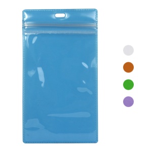 Reclosable Zipper Packaging Bag with Hang Hole 7.6cm x 12cm