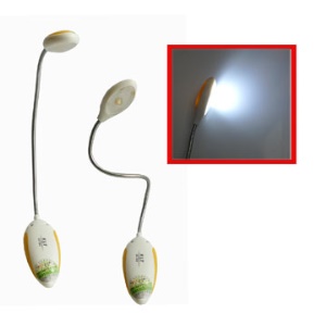 Flexible Clip LED Book Reading Light Night Lamp