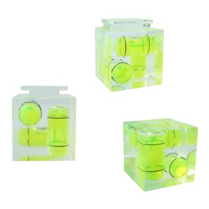 Triple 3 Axis Bubble Spirit Level on Camera Hot Shoe