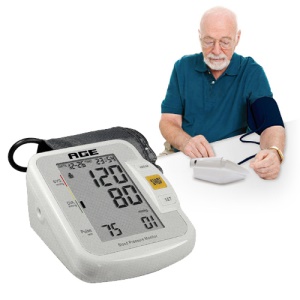 BA-801 LCD Wrist Cuff Digital Blood Pressure Monitor Heart Beat Meter