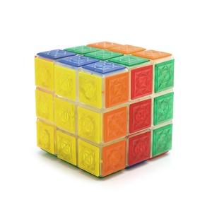 Puzzle Magic Rubik-cube Rubix Speeding Speed Move 3 x 3