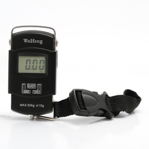 Portable Luggage Travel Express Fish Digital Electronic Scale MAX: 50Kg