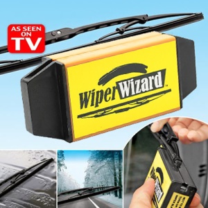 Wiper WizardWindshield Wiper Blade Restorer + Microfiber Wipes