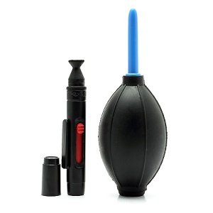 ROWA Lens Cleaning Pen Brush + Air Blower Dust Cleaner Kit for DSLR Camera