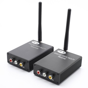 New 1W 2.4G 4 Channel Wireless Video Audio Transmitter & ReceiverTransmission Kits