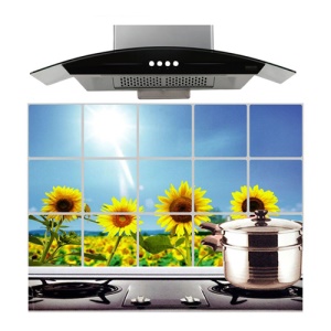 Sunflower Kitchen Sheet Water Oil Hot Proof Fucntion, Size: 750 x 450cm
