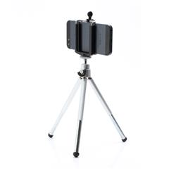 Universal Aluminum Tripod Stand Camera Holder for iPhone Samsung HTC Sony etc., Range: 5-8cm