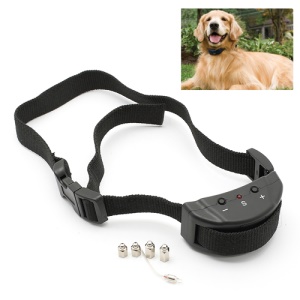 Pet Control Stop Barking Training Anti-Bark Shock Collar with Sensitivity Adjustable Buttons