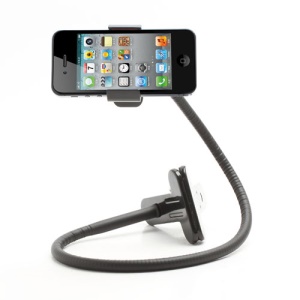 Lazy Bed Desktop Mobile Bracket Mount Holder for iPhone 5 4S Samsung Galaxy S4 HTC Sony etc. - Black
