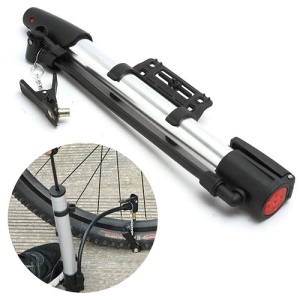 Portable Bike Bicycle Tire Tyre Inflator Manual Air Pump