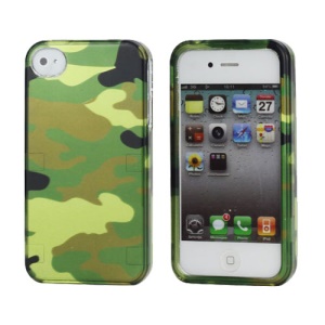 Camouflage Super Sleek Snap-On Protective Hard Case for iPhone 4 4S
