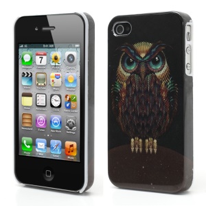 Owl Hard Case Cover Accessories for iPhone 4 4S