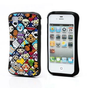 iFace Fun Chacoolate Bathing Ape TPU Gel Skin Case for iPhone 4 4S