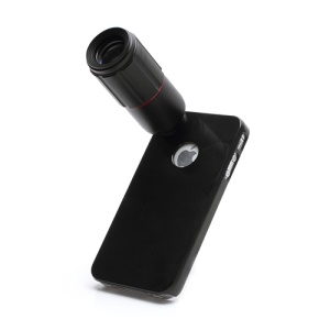 8X Optical Zoom Telescope Camera Lens with Hard Case for iPhone 4 4S