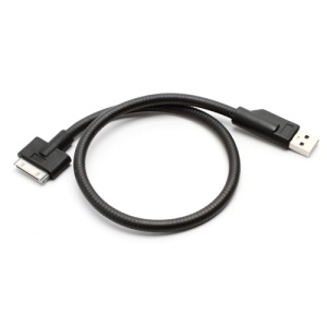 Flexible 30pin to USB Sync Data Charge Cable Mount  for iPhone 4S 4 3GS 3G