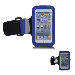 Brand New Anti-Slip Sports Gym Jogging Armband for iPod Touch 5 - Blue