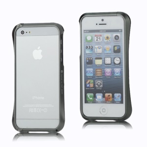 CLEAVE Deff Japan Aluminum Bumper Case Accessory for iPhone 5 - Grey