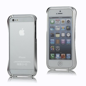 CLEAVE Deff Japan Aluminum Bumper Case Accessory for iPhone 5 - Silver