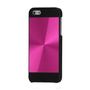 iPhone 5 Style CD Veins Metal Case Cover for iPhone 5 - Rose