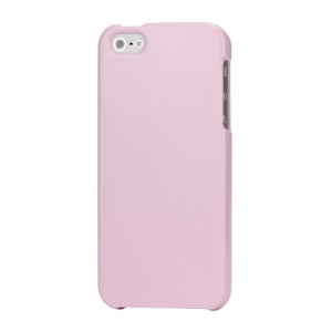 High Glossy Snap-on Hard Plastic Cover Case for iPhone 5 - Pink