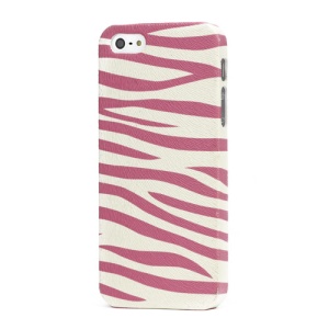 Zebra Stripe Cloth Coated Hard Case for iPhone 5 6th Generation