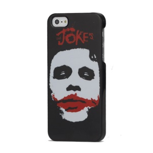Joke's Face Pattern Design Hard Case Cover for iPhone 5