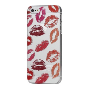 Embossed Sexy Lips Protective Hard Plastic Case for iPhone 5