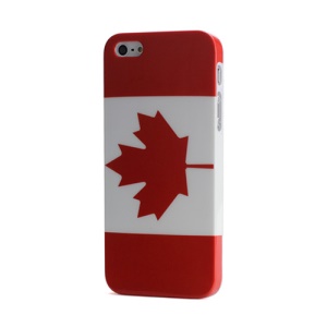Brand New Canada National Flag Hard Plastic Skin Cover for iPhone 5