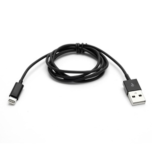 8 Pin Lightning USB Sync Data Charger Cable for iPhone 5 iPod Touch 5 Nano 7 - Black