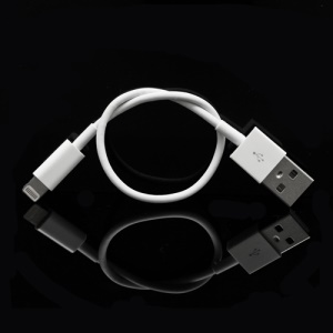 Slim 8 Pin Lightning USB Sync Data Charger Cable for iPhone 5 iPod Touch 5 Nano 7 - White