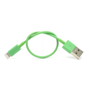 Slim 8 Pin Lightning USB Sync Data Charger Cable for iPhone 5 iPod Touch 5 Nano 7 - Green