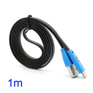 Smile Luminescence 8 Pin Lightning USB Data Sync Cable Charging Cord for iPhone 5 iPad 4 - Black