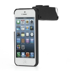 60X-100X Zoom Magnify Microscope for iPhone 5 with Back Cover &amp; Led Light