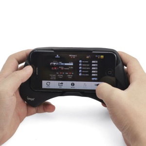 New Game Gamepad Joystick Controller Holder for Apple iPhone 5 - Black