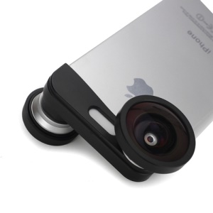 3in1 Fish Eye Lens + 0.4X Wide Angle + Micro Lens Camera Kit for iPhone 5