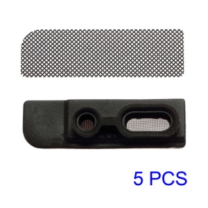 5sets/Lot Earpiece Anti Dust Mesh and Rubber Frame for iPhone 5
