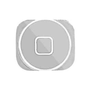 iPhone 5 Electroplating Home Button Key Spare Parts - Silver