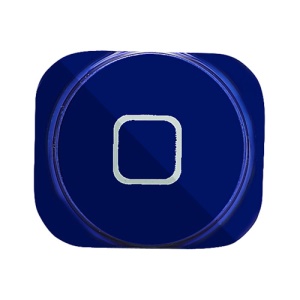 iPhone 5 Electroplating Home Button Key Spare Parts - Blue