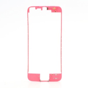 Colored LCD Supporting Frame with 3M Adhesive Sticker for iPhone 5 - Pink