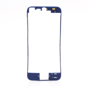 Colored LCD Supporting Frame with 3M Adhesive Sticker for iPhone 5 - Dark Blue