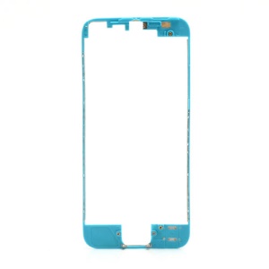 Colored LCD Supporting Frame with 3M Adhesive Sticker for iPhone 5 - Baby Blue