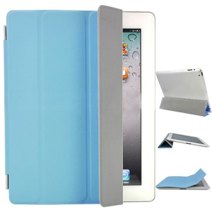 Miraculous Leather Smart Cover for iPad 2 - Blue