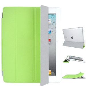 Miraculous Leather Smart Cover for iPad 2 - Green