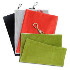 Popular Soft Drawstring Pouch for iPad 2 iPad 3rd Generation The New iPad