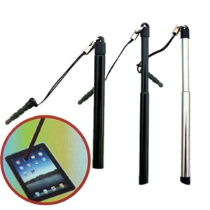 Slim Apple iPad 2 Touch Stylus Pen with Audio Jack Hole Stopper
