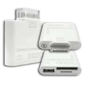 5 in 1 Camera Connection Kit USB SD TF Card Reader for iPad