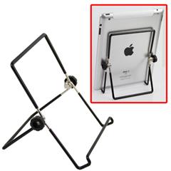Foldable Metal Holder Stand for Apple iPad, iPad 2, Ideapad, 7Inch Tablet PCs