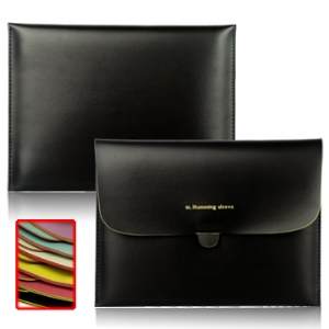 Envelope Bag Soft Leather Case with Embolus Button for iPad 1st 2nd 3rd 4th Gen