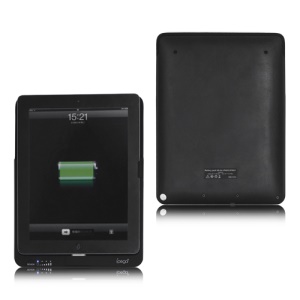 Large Capacity 4000mAh Power Station Battery Pack Charger Case for New iPad and iPad 2