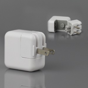 10W USB Power Adapter for The New iPad / iPad 2 / iPhone 4S 4 3GS 3G iPod Touch 4 - US Plug